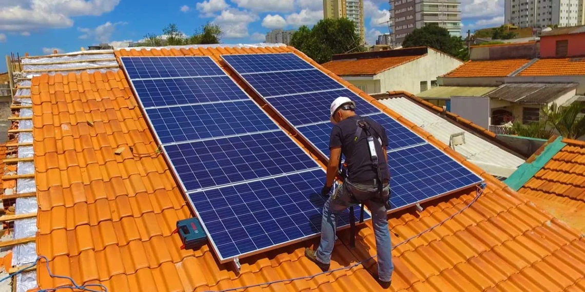 Projeto de sistema solar industrial 8