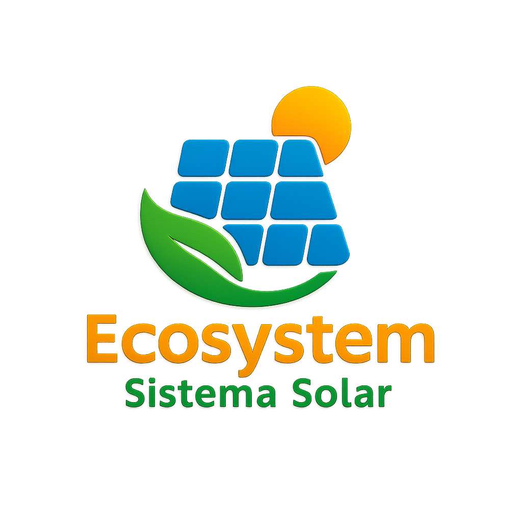 Logo da Ecosystem Sistemas Fotovoltaicos